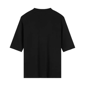 T-shirt graphique DTG/DTF personnalisé de haute qualité, uni, 100% coton, 280GSM, coupe ample, pour clubs, sororités, gym, surdimensionné, pour hommes - Product Image 4