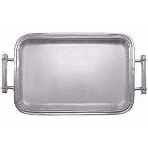 Bandeja de Servicio para Hotel, Plateada, con Base de Metal, para Servir Comida en Navidad, Uso en Restaurantes, Bandeja Nueva - Product Image 4