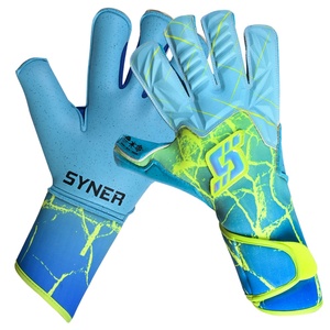 Fabricant de gants de gardien de but, personnalisable, contact, paume en latex allemand de 4 mm, design ergonomique, gants de gardien de but de football - Product Image 5