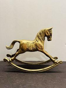 Centre de table en laiton en forme de cheval, pièce maîtresse pour cadeau d'anniversaire, décoration et mise en valeur élégante de la table à manger - Product Image 5