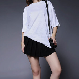 Camisetas Extra Grandes para Mujer, Aptas para Todas las Temporadas, Ecológicas, 100% Algodón, Material Duradero que Absorbe la Humedad, para Uso Femenino, Disponibles en Línea - Product Image 6