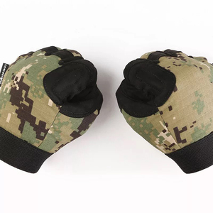 Wholesale 2025 High Quality Durable Leather Full-Finger Tactical <b>Gloves</b> Microfiber <b>Gloves</b> <b>Touchscreen</b> for Sports/Cycling - Product Image 2