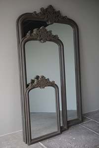 Miroir d'arche en bois vintage, fait main, orné de sculptures traditionnelles, miroir décoratif pour entrée, chambre, salon, décoration intérieure - Product Image 3