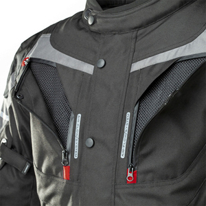 Veste de moto pour homme Lawd Sports, coupe-vent, imperméable, respirante, col montant, grande taille, fermeture éclair, manches régulières, automne-hiver - Product Image 6