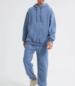 ชุดเซ็ตฮู้ดดี้และกางเกงจ็อกเกอร์ไซส์พลัสสำหรับทุกเพศ สไตล์ใหม่สำหรับผู้ชาย ฤดูหนาว ชุดกีฬาพิมพ์ลาย ผ้าหนา มีฮู้ด ยี่ห้อ Numica Sports - Product Image 2