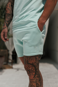 Shorts en coton pour hommes, personnalisés, de haute qualité, 100% coton, molleton, pour l'entraînement, la course à pied, décontractés, en tissu éponge français, shorts de sport - Product Image 6