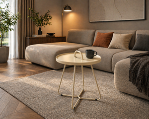 High Quality New Movable Modern Vietnam Lumetal Metal Powder Coated Coffee <b>Table</b> Living Room Furniture Indoor 1 Year Warranty - Product Image 4