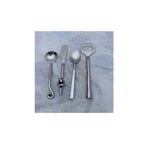 Premium Stainless Steel Kitchen <b>Tools</b> Ladle Knife Spoon Opener Four-piece Set Dishwasher <b>Safe</b> Durable Sustainable Restaurants - Product Image 1