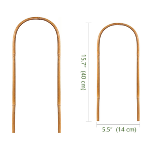 Treillis en bambou écologique en forme de U pour plantes d'intérieur et d'extérieur, décoration de jardin, vente en gros depuis l'usine du Vietnam - Product Image 2