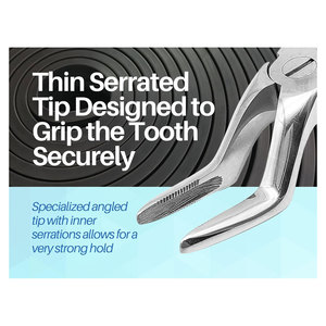 ชุดเครื่องมือถอนฟันแบบมืออาชีพ ทำจากสแตนเลส สำหรับการผ่าตัดถอนฟัน - Product Image 6