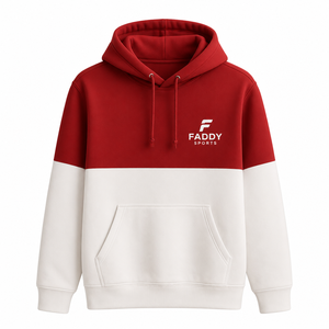 Sweat-shirt à capuche unisexe personnalisé avec logo, color block, en molleton épais, coupe oversize, style streetwear, pour hommes et femmes, vente en gros - Product Image 1