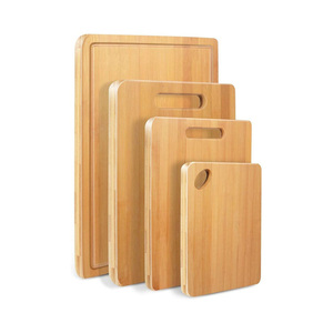 Planche à découper de luxe en bois d'acacia faite à la main avec rainure pour les jus, planche de boucher robuste - Product Image 1