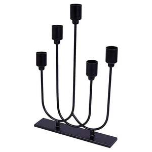 Porte-bougie en métal vintage classique, support à bougie décoratif moderne et luxueux pour la maison, le bureau, les mariages et les événements, à prix avantageux - Product Image 1