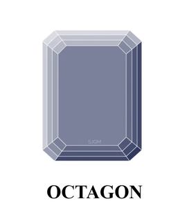 15X20mm ควอตซ์ทรงหลวมรูปแปดเหลี่ยมเพชรพลอยสังเคราะห์สีเขียวทองธรรมชาติขายส่งราคาโรงงาน - Product Image 2