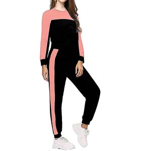 Chándal Jogger de dos piezas para mujer con cintura ajustable con cordón, chándal de calle para mujer con Sudadera con capucha y pantalones de gran tamaño - Product Image 4