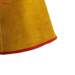 Gants de travail de haute qualité pour la soudure, la construction, la sécurité électrique, anti-coupure, résistants à la chaleur, respirants, en coton lisse 8 oz - Product Image 2