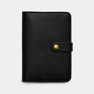 Porta Pasaportes de Cuero Genuino para Uso Diario, con Bloqueo RFID, Unisex, para Viajes, Modelo PTH-0101 - Product Image 5