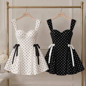 Vestidos plisados de chifón para mujer, con cintura natural, ajuste ceñido, sin tirantes, lavables, precio de fábrica, personalizables - Product Image 5