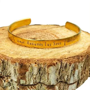 Bracelet en cuivre fait main gravé « Mon enfant et des fragments de moi », cadeau pour la fête des mères, bijoux en métal, impression personnalisée en relief - Product Image 2