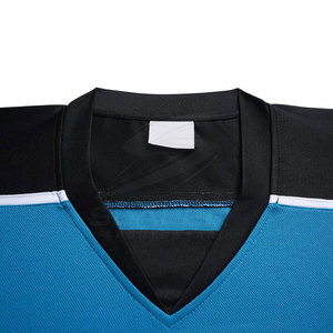 Maillot de hockey sur glace sur mesure grande taille avec matériau respirant et anti-humidité pour uniforme d'équipe extérieure et de club – Vente en gros - Product Image 3