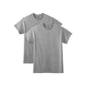 T-shirt à manches longues pour homme, 100% coton jersey, col rond, coupe classique, bleu marine uni, vêtements décontractés - Product Image 6