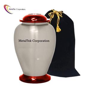 Urna Funeraria de Metal de Alta Calidad para Cenizas Humanas, Gran Capacidad, Decorativa para Entierro y Exhibición en el Hogar - Product Image 2