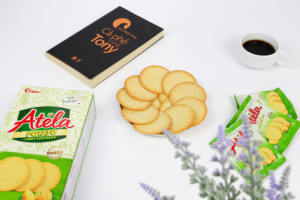 Halal atela ขนมมันกรอบ150กรัมรสหวานเค็มแครกเกอร์อบเพื่อสุขภาพคาร์โบไฮเดรตต่ำไขมันต่ำน้ำตาลต่ำ - Product Image 5