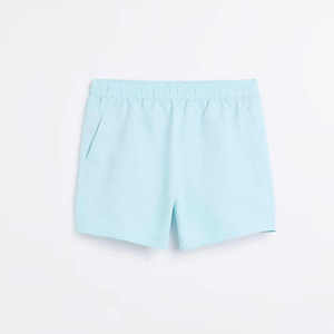 Shorts de bain décontractés pour hommes, personnalisables, en toile respirante et écologique, avec cordon de serrage, séchage rapide, en polyester, pour la plage et le fitness – Vente en gros - Product Image 5