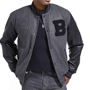 CHALASA SPORTS Veste de sport d'hiver pour homme en polyester/coton avec face extérieure en toile polaire respirante coupe-vent séchage rapide Service OEM - Product Image 3