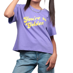 T-shirt personnalisé de haute qualité à coupe ajustée pour femme, T-shirts en coton pour femme, T-shirts de haute qualité pour femme, T-shirts tendance pour femme - Product Image 1