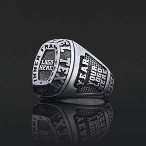 Bague personnalisée BOJ 030, gravée avec votre nom et vos logos sur mesure, faite à la main en argent 925 plaqué or, design unique, prix bas, vente flash - Product Image 4