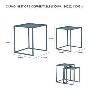 Mesas Auxiliares Minimalistas Apilables, Estructura de Acero Gris Mate, Bandeja Extraíble, Juego de Mesas Auxiliares para Apartamento, Sala de Estar, Salón - Product Image 5