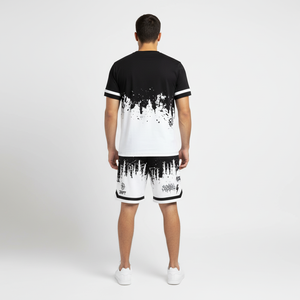 <b>Top</b> Quality Summer Set For Men T-shirt And Shorts Set 100% Cotton Material Lightweight Quickdry Custom Made Logo Printing - Product Image 2