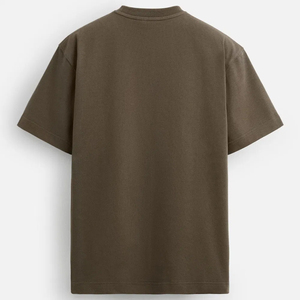 เสื้อยืดโอเวอร์ไซส์ทรงปกติ วินเทจ ล้างสีแบบแอซิดวอช แขนสั้น คอกลม ผ้าคอตตอนเจอร์ซีย์ 220 กรัม พิมพ์ลาย ขายส่ง - Product Image 4