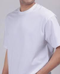 T-shirt décontracté pour homme à manches courtes en mélange de coton blanc, tricoté, écologique, imprimé sérigraphié sur le devant, personnalisé, respirant, doux et confortable - Product Image 4