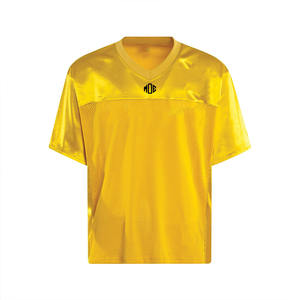 Último Modelo de Jersey de Fútbol Americano Retro Amarillo Extra Grande, Personalizado, Moderno, para Hombre, Fabricación de Ropa Deportiva con Etiqueta Privada OEM - Product Image 6