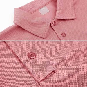 Polo homme haut de gamme à manches courtes, sur mesure, col rabattu sans couture, couleur unie, en coton, t-shirts polo homme - Product Image 4