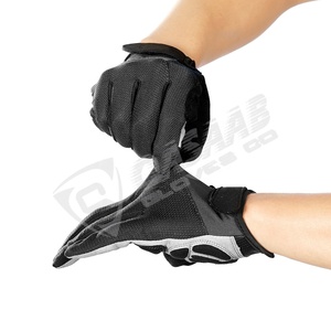 Guantes de Ciclismo y Motociclismo Ajustables, Transpirables, Negros, con Protección Completa para los Dedos, Precio al por Mayor - Product Image 2
