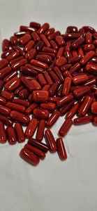 พลอยปะการังสีแดงธรรมชาติจากอิตาลี รูปทรงวงรี คุณภาพดี สำหรับทำเครื่องประดับแหวนพลอยแบบหลวม ราคาขายส่ง - Product Image 4