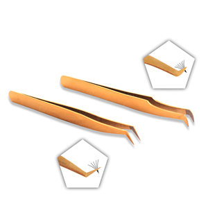 Pinzas de Acero Inoxidable de Calidad Confiable para Extensión de Pestañas, Precisión Extrema, Ultraligeras, Edición Limitada - Product Image 2