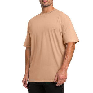 Camiseta de Manga Corta para Hombre, Cuello Redondo, Estilo Hip Hop, Tejido Personalizado de Alta Calidad, 100% Algodón, Grueso, Transpirable - Product Image 6