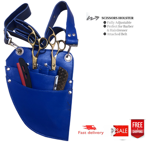 Étui pour 5 ciseaux et outils de coiffure pour salon de beauté |   Porte-ciseaux et peignes de barbier professionnel, ceinture de maintien pour la taille - Product Image 2