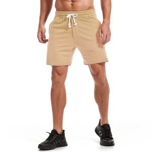 Top Quality Joggers Streetwear Men's Custom Fabric 100% Cotton Solid Plus Size Lightweight Custom Logo Designs Shorts for Men - Product Image 2