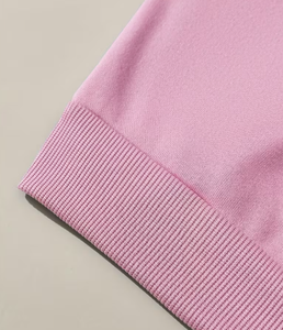 เสื้อสเวตเชิ้ตแขนยาวคอกลมปักลายการ์ตูนแพนด้าสำหรับผู้หญิง สีชมพู ยี่ห้อ Hardihood International ผลิตจากผ้าฝ้ายผสมแบบสบายๆ - Product Image 3