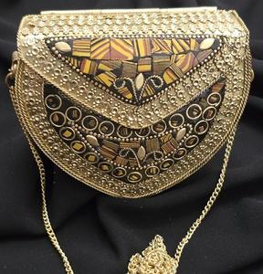 Elegante Bolso de Mano Metálico para Bodas y Fiestas, con Asa, para Vestidos de Noche - Product Image 4