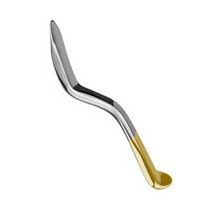 เครื่องถ่างปากคุณภาพพรีเมียม Minnesota Cheek Retractor ขนาด 5.5 นิ้ว พร้อมด้ามจับสีทอง ผลิตจากเหล็กกล้าไร้สนิมเกรดผ่าตัด สำหรับงานทันตกรรม - Product Image 3