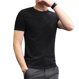 T-shirt uni blanc vente en gros personnalisé votre logo impression polyester coton t-shirt imprimé grande taille hommes t-shirt pour hommes - Product Image 1