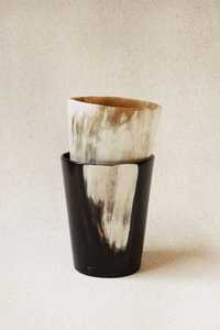 Gobelet en corne de buffle poli, toucher réel, style Viking, écologique, haute qualité par WONDER OVERSEAS - Product Image 2