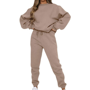 Survêtement personnalisé, nouveau design, haute qualité, couleur unie, respirant, pour femmes - Product Image 1