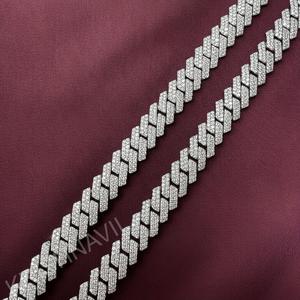 Chaîne gourmette Miami Cuban Link personnalisée plaquée or avec moissanite VVS 10MM, collier de luxe pour homme, bijoux hip-hop glacés, collier statement - Product Image 4